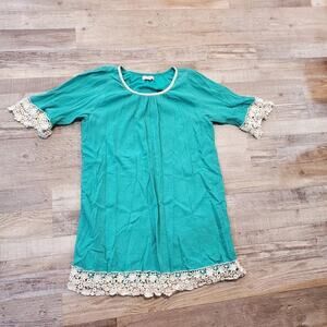 Umgee 1xl teal tunic